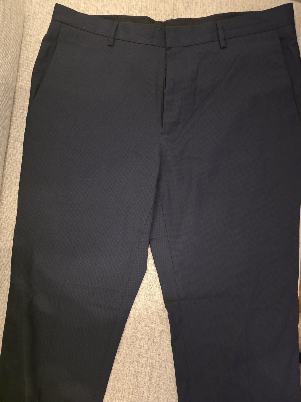Kenneth Cole Men's Dark Navy Dress Pants